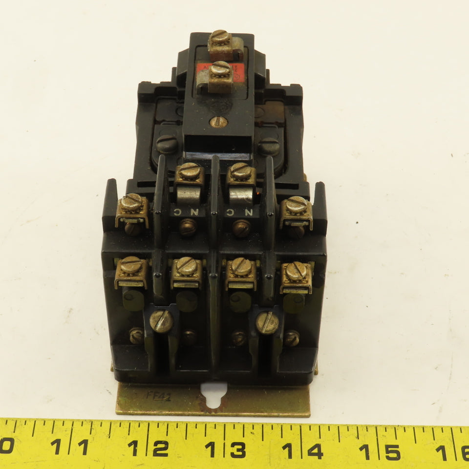 Allen Bradley 700-BR220A1 600V 10A AC Relay 120V 50/60Hz Coil