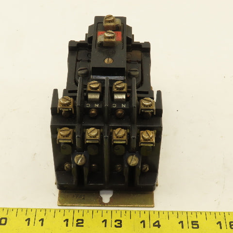 Allen Bradley 700-BR220A1 600V 10A AC Relay 120V 50/60Hz Coil