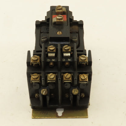 Allen Bradley 700-BR220A1 600V 10A AC Relay 120V 50/60Hz Coil