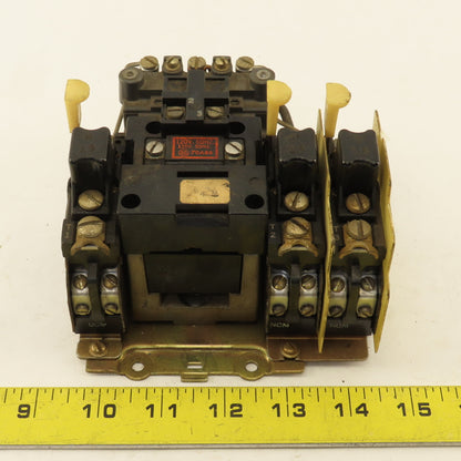 Allen Bradley 709-A0D103 600V 5Hp Contactor Size 0 Starter 120V Coil