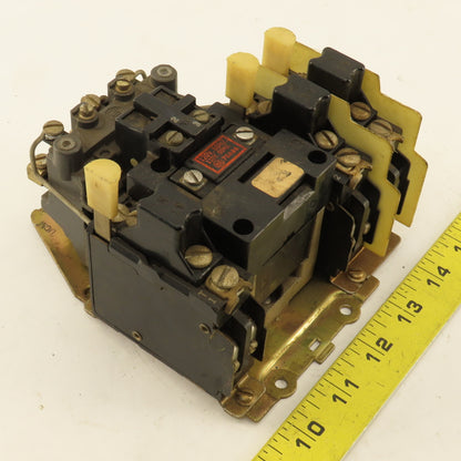 Allen Bradley 709-A0D103 600V 5Hp Contactor Size 0 Starter 120V Coil