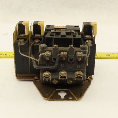 Allen Bradley 709-A0D103 600V 5Hp Contactor Size 0 Starter 120V Coil