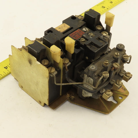 Allen Bradley 709-A0D103 600V 5Hp Contactor Size 0 Starter 120V Coil