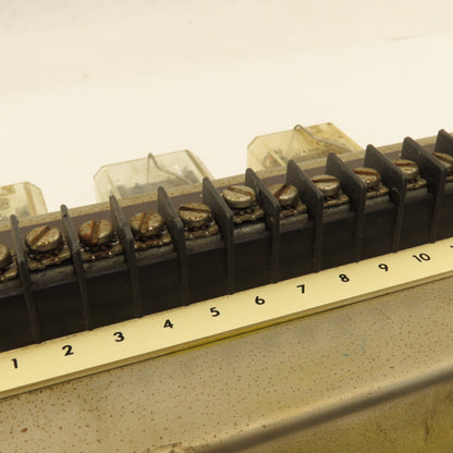 Minster 490-0107 110V AC/DC Time Delay Relay Unit