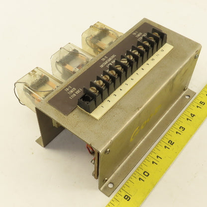 Minster 490-0107 110V AC/DC Time Delay Relay Unit