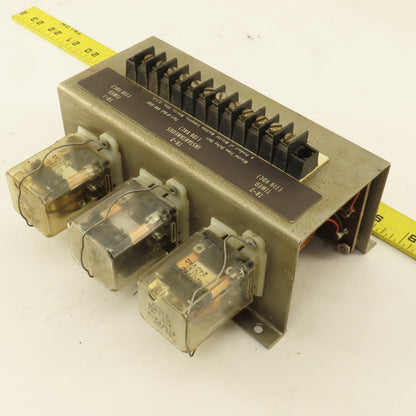 Minster 490-0107 110V AC/DC Time Delay Relay Unit