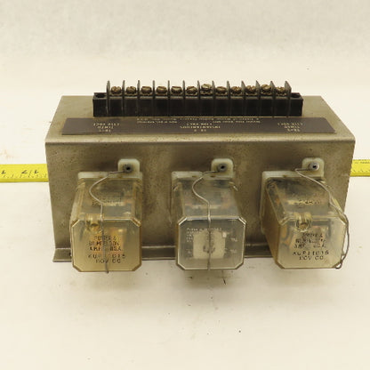 Minster 490-0107 110V AC/DC Time Delay Relay Unit