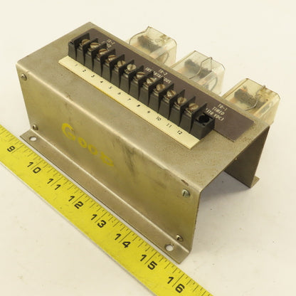 Minster 490-0107 110V AC/DC Time Delay Relay Unit