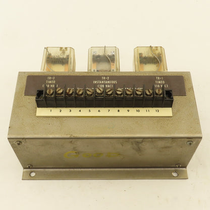 Minster 490-0107 110V AC/DC Time Delay Relay Unit