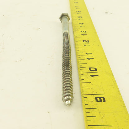 5/16" x 6" Zinc Coated Hex Head Lag Bolts Lot Of 100