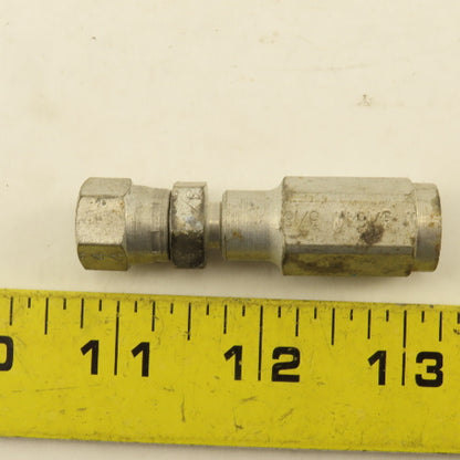 Parker 3/16" ID No Skive Hose x (-4) 7/16-24 Female Swivel Hydraulic Fitting