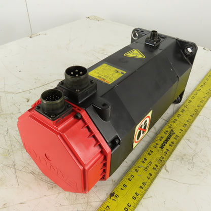 Fanuc A06B-0166-B675 aM30/3000 AC Servo Motor 134V 133Hz 3Ph 2000RPM