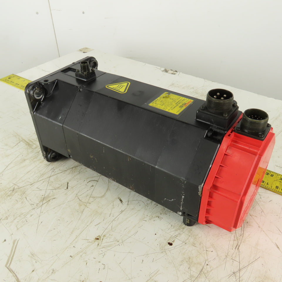 Fanuc A06B-0166-B675 aM30/3000 AC Servo Motor 134V 133Hz 3Ph 2000RPM