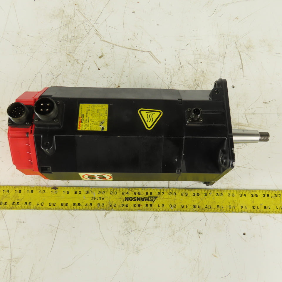 Fanuc A06B-0166-B675 aM30/3000 AC Servo Motor 134V 133Hz 3Ph 2000RPM