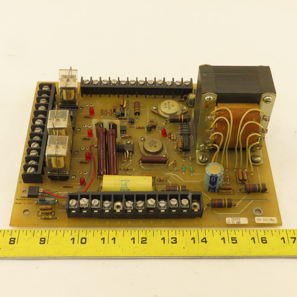 Medar 458-9 4581-9M4 Circuit Board For Welder