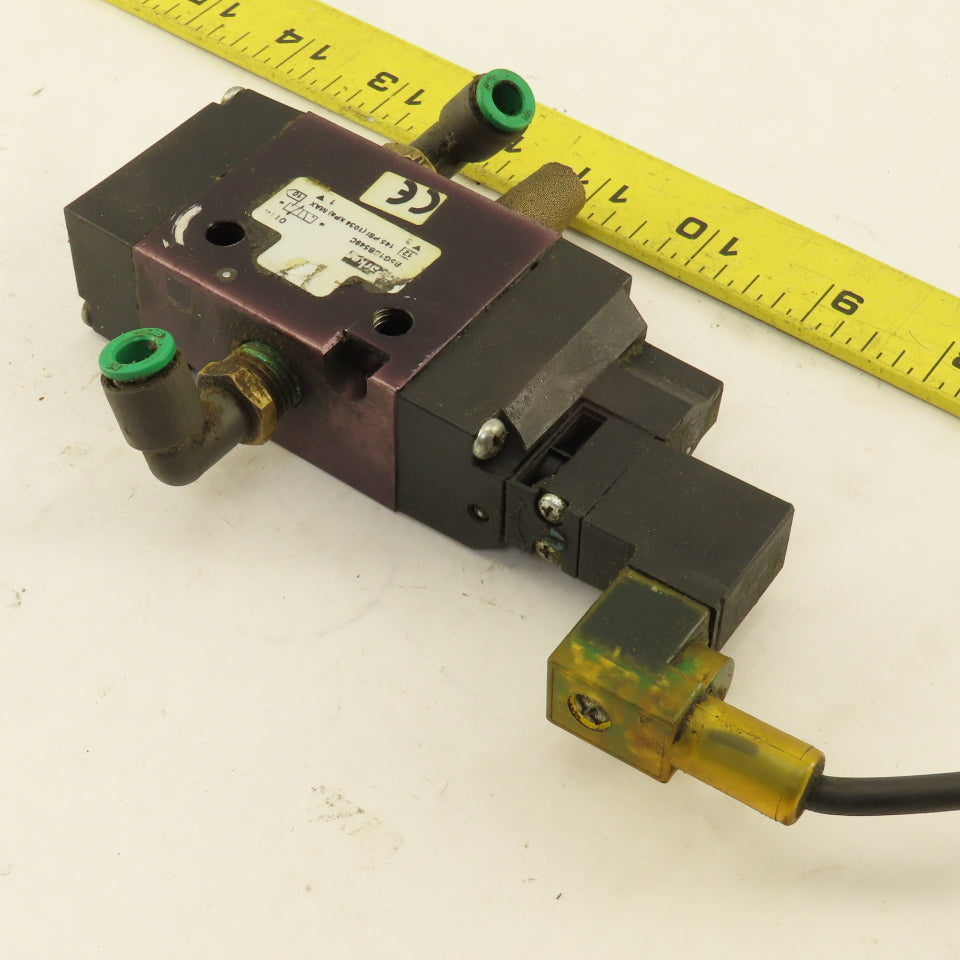 Parker B5G1BB549C 3/2 Position Pneumatic Directional Valve 24VDC Coil