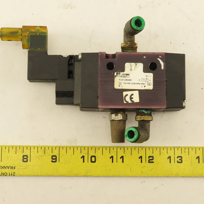 Parker B5G1BB549C 3/2 Position Pneumatic Directional Valve 24VDC Coil