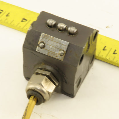 Balluff B3 R8-40-11 Mechanical Multiple Position Limit Switch 3 Way