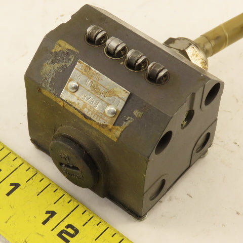 Balluff B4 R08-40-11 Mechanical Multiple Position Limit Switch 4 Way