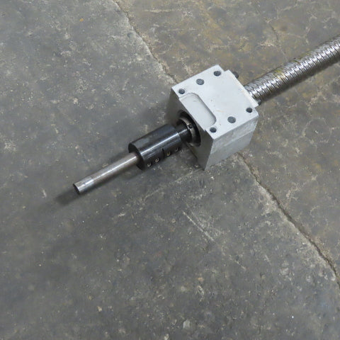 1-1/2" Diameter (4) Pitch Multiple Start Ball Screw & Nut Assembly 103"L