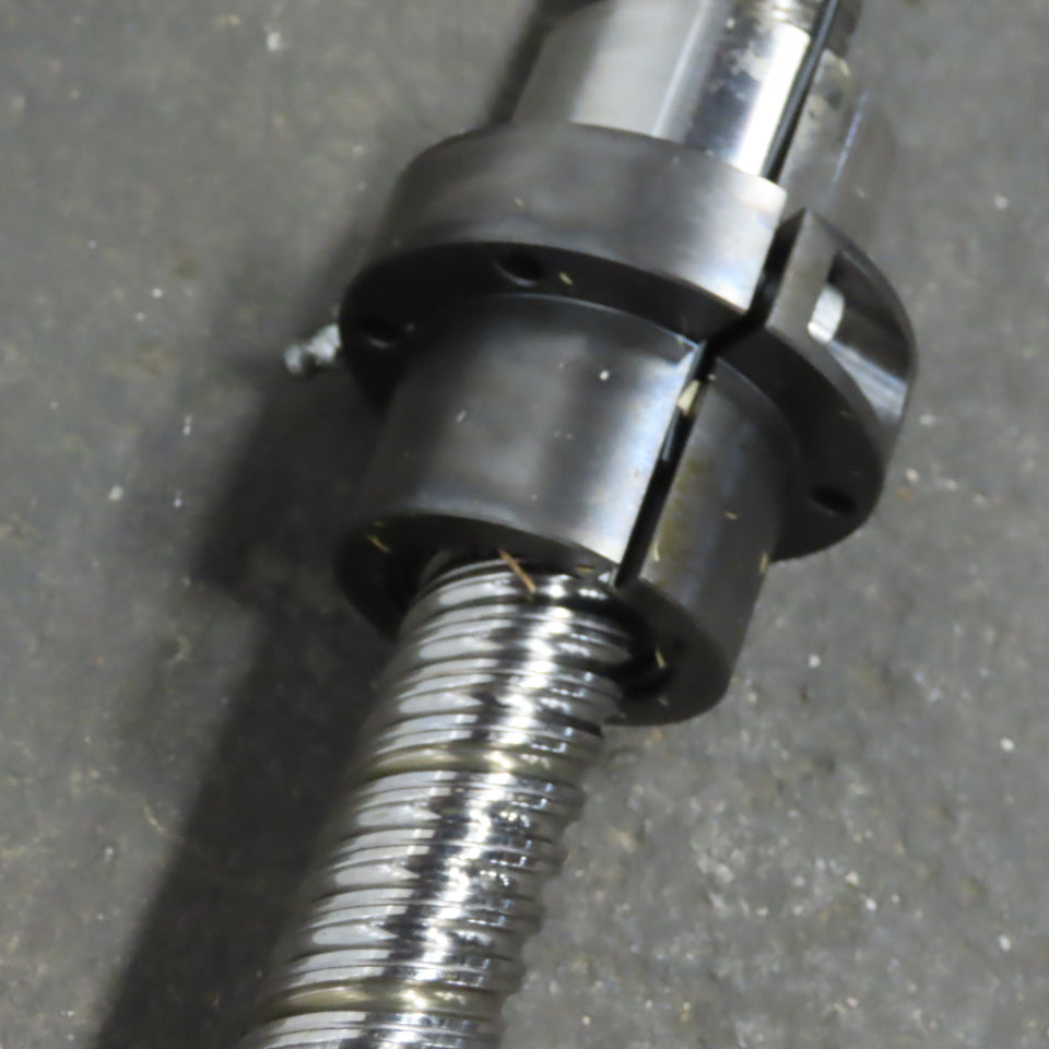 1-1/2" Diameter (4) Pitch Multiple Start Ball Screw & Nut Assembly 103"L