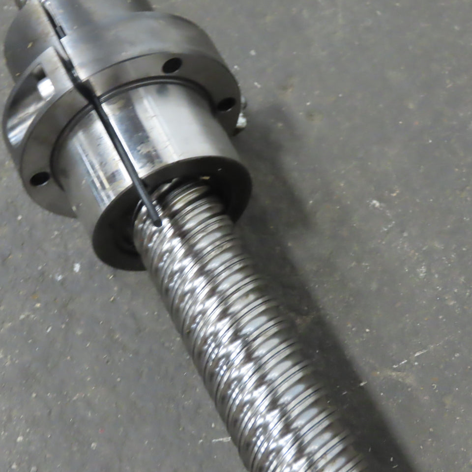 1-1/2" Diameter (4) Pitch Multiple Start Ball Screw & Nut Assembly 103"L