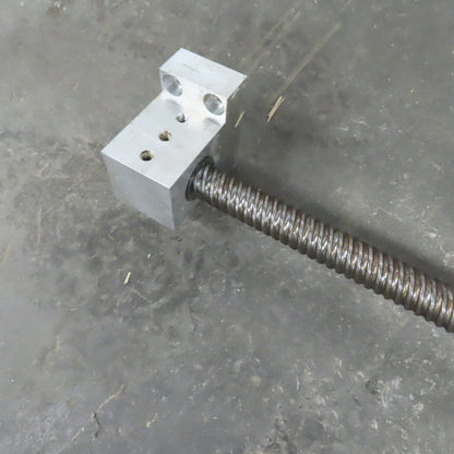 1-1/2" Diameter (3) Pitch Multiple Start Ball Screw 48-3/4"L