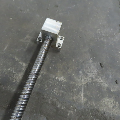 1-1/2" Diameter (3) Pitch Multiple Start Ball Screw 48-3/4"L