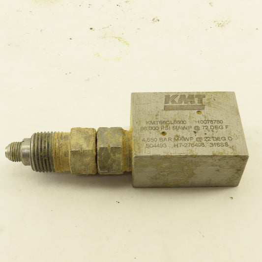 KMT 10078780 3/8" High Pressure Stainless Steel Elbow 66,000 PSI
