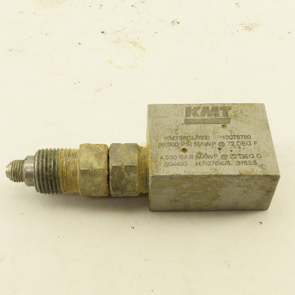 KMT 10078780 3/8" High Pressure Stainless Steel Elbow 66,000 PSI