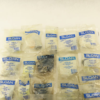 Slone H-540 & H-600 Urinal Toilet Flush Valve Repair See Description Lot Of 21