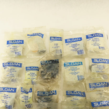 Slone H-540 & H-600 Urinal Toilet Flush Valve Repair See Description Lot Of 21