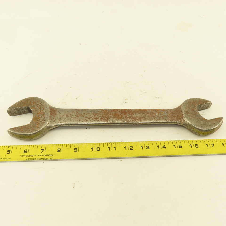 Williams 39 Double Open End Wrench 1-1/4x 1-7/16