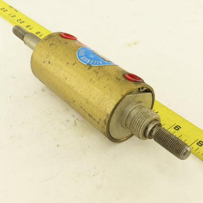 Allenair Corp ED 2x1 Pneumatic Cylinder 2" Bore 1" Double Ended Stroke