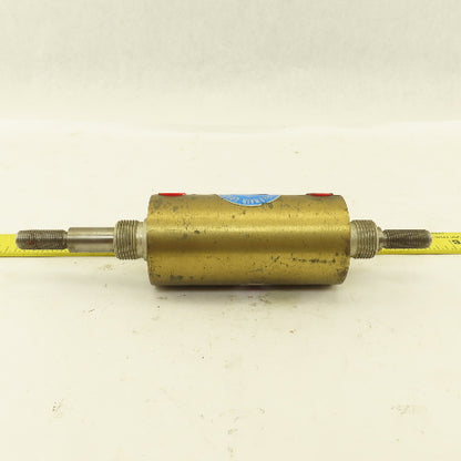 Allenair Corp ED 2x1 Pneumatic Cylinder 2" Bore 1" Double Ended Stroke
