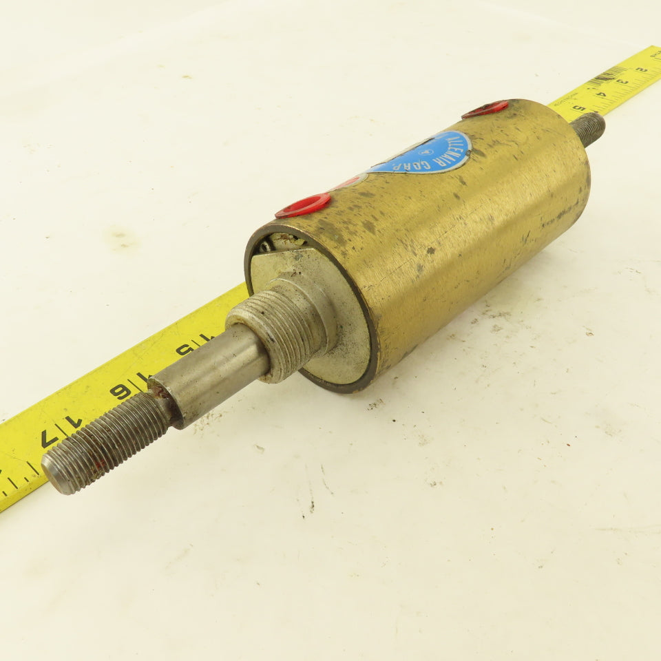 Allenair Corp ED 2x1 Pneumatic Cylinder 2" Bore 1" Double Ended Stroke