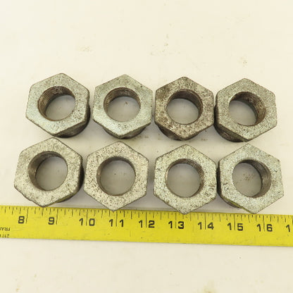 1-1/2" x 1" Galvanized Pipe Bushing Lot Of 8