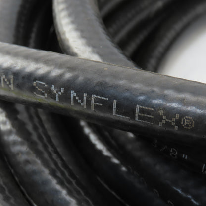Eaton Synflex 3/8" 250PSI Low Pressure Gas Line 5/8-18 Male Swivel Ends 44'