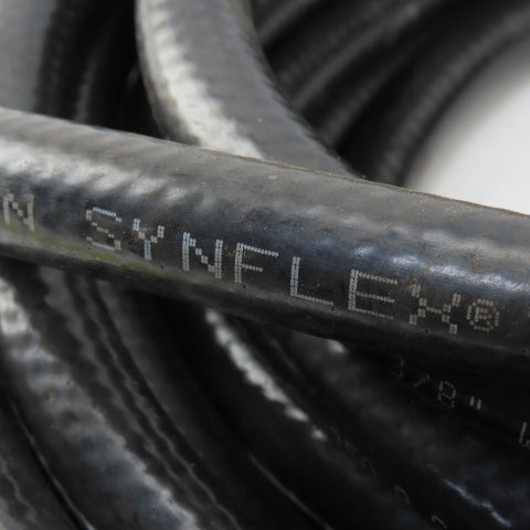 Eaton Synflex 3/8" 250PSI Low Pressure Gas Line 5/8-18 Male Swivel Ends 44'