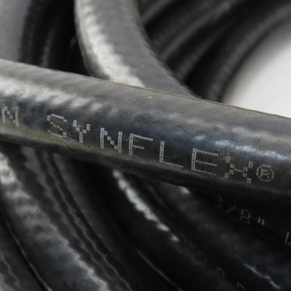 Eaton Synflex 3/8" 250PSI Low Pressure Gas Line 5/8-18 Male Swivel Ends 44'