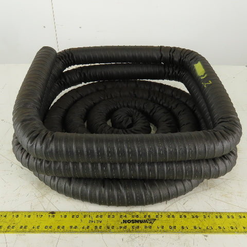 Hose Tec HTNP2-200X25 Neo-Duct 2" 30PSI Black Neoprene Ducting Hose 25'