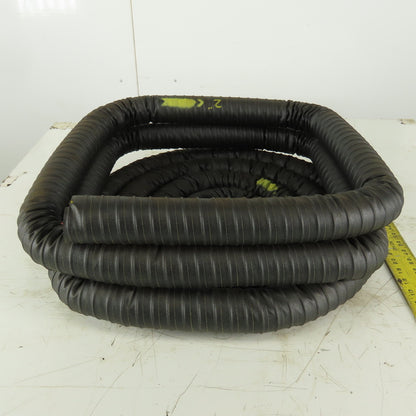 Hose Tec HTNP2-200X25 Neo-Duct 2" 30PSI Black Neoprene Ducting Hose 25'