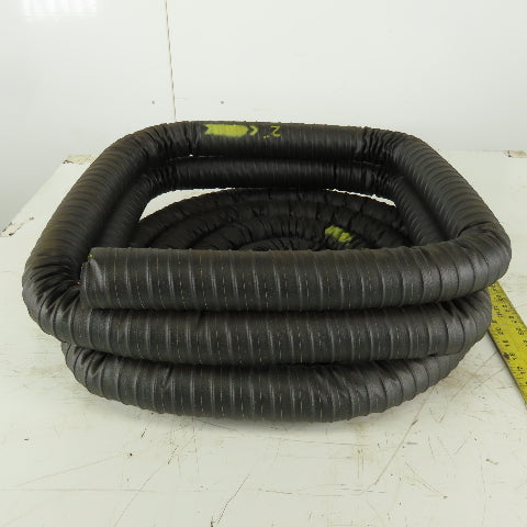 Hose Tec HTNP2-200X25 Neo-Duct 2" 30PSI Black Neoprene Ducting Hose 25'