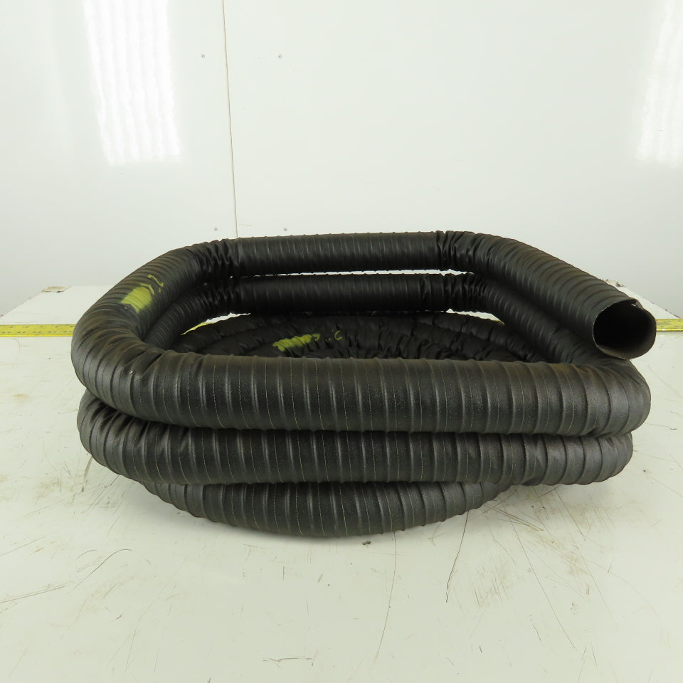 Hose Tec HTNP2-200X25 Neo-Duct 2" 30PSI Black Neoprene Ducting Hose 25'