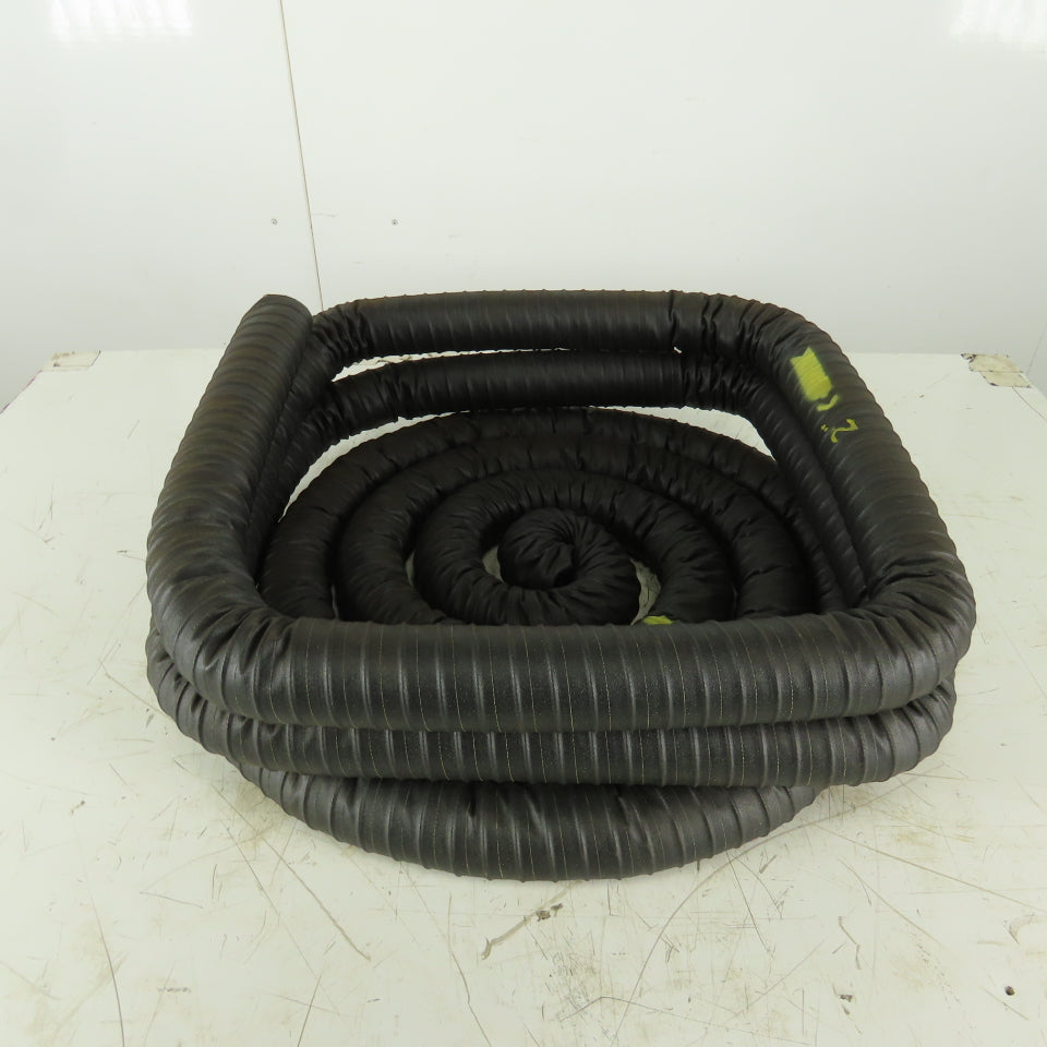 Hose Tec HTNP2-200X25 Neo-Duct 2" 30PSI Black Neoprene Ducting Hose 25'