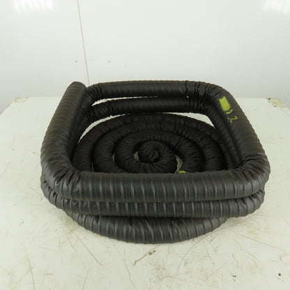 Hose Tec HTNP2-200X25 Neo-Duct 2" 30PSI Black Neoprene Ducting Hose 25'