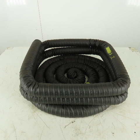 Hose Tec HTNP2-200X25 Neo-Duct 2" 30PSI Black Neoprene Ducting Hose 25'