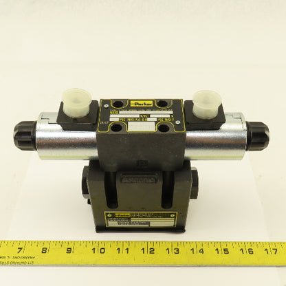 Parker D1VW004CNJW91XB023 Pilot Operated Hydraulic Valve 4 Way 2 Stage 24VDC