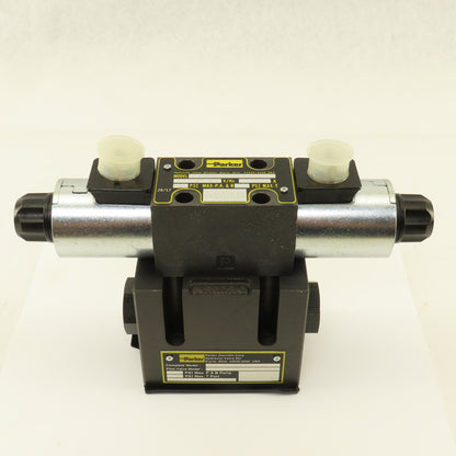 Parker D1VW004CNJW91XB023 Pilot Operated Hydraulic Valve 4 Way 2 Stage 24VDC