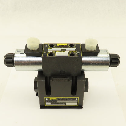 Parker D1VW004CNJW91XB023 Pilot Operated Hydraulic Valve 4 Way 2 Stage 24VDC